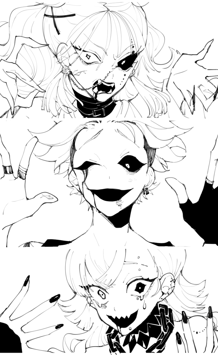 NE00rk's tweet photo. 線画気に入りすぎた https://t.co/ZDVJPbn3kQ