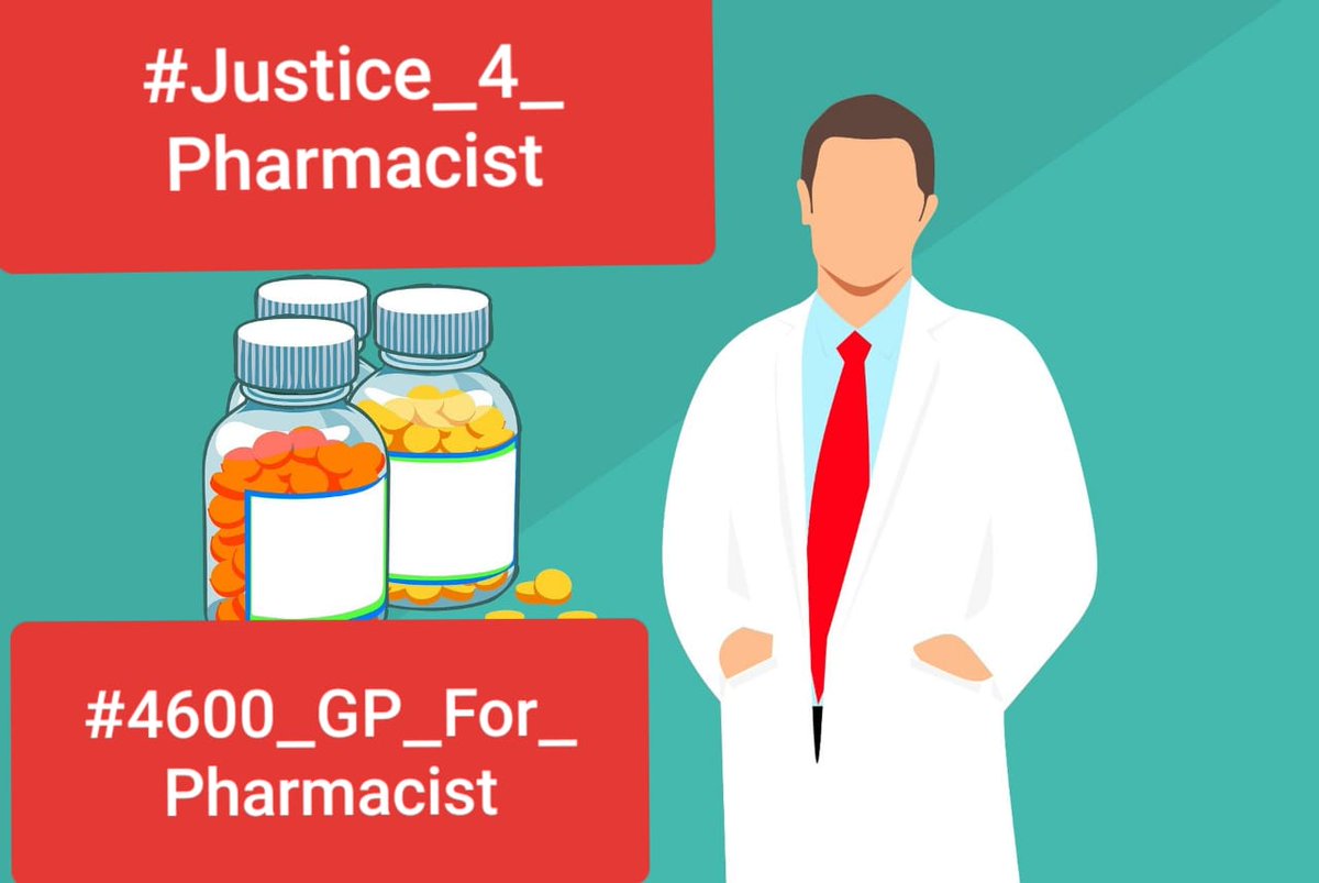 संवेदना से भरी सरकार से #Pharmacist  इन्जीनियर के बराबर एक तकनीकी कैडर के रूप में मानने की उम्मीद करता है और साथ ही नीचे से ऊपर कैडर को प्रमोशन देने की मांग करता है। #Justice_4_Pharmacist <a href="/narendramodi/">Narendra Modi</a> 
<a href="/CMOGuj/">CMO Gujarat</a> <a href="/Nitinbhai_Patel/">Nitin Patel</a> <a href="/JpShivahare/">JP Shivahare</a> <a href="/GujaratIpa/">IPA GUJARAT</a> <a href="/GSPC_Gujarat/">Gujarat State Pharmacy Council</a> <a href="/CRPaatil/">C R Paatil</a>