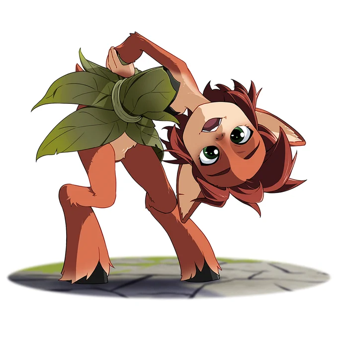 I'm a faun, you dork! 
