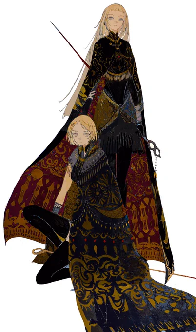 #絵を彩度100にすると超派手
目が胃もたれしそう(?) 