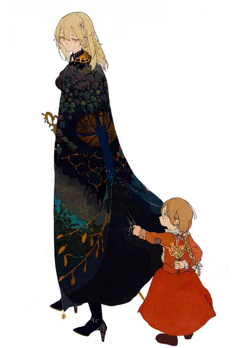 #絵を彩度100にすると超派手
目が胃もたれしそう(?) 