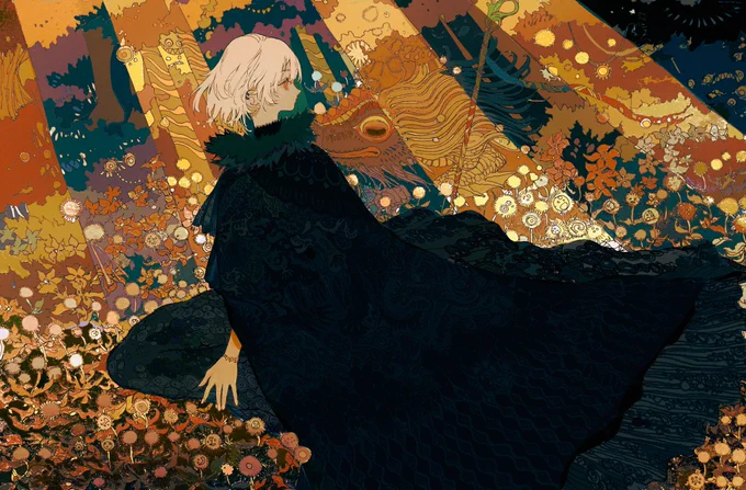 #絵を彩度100にすると超派手
目が胃もたれしそう(?) 