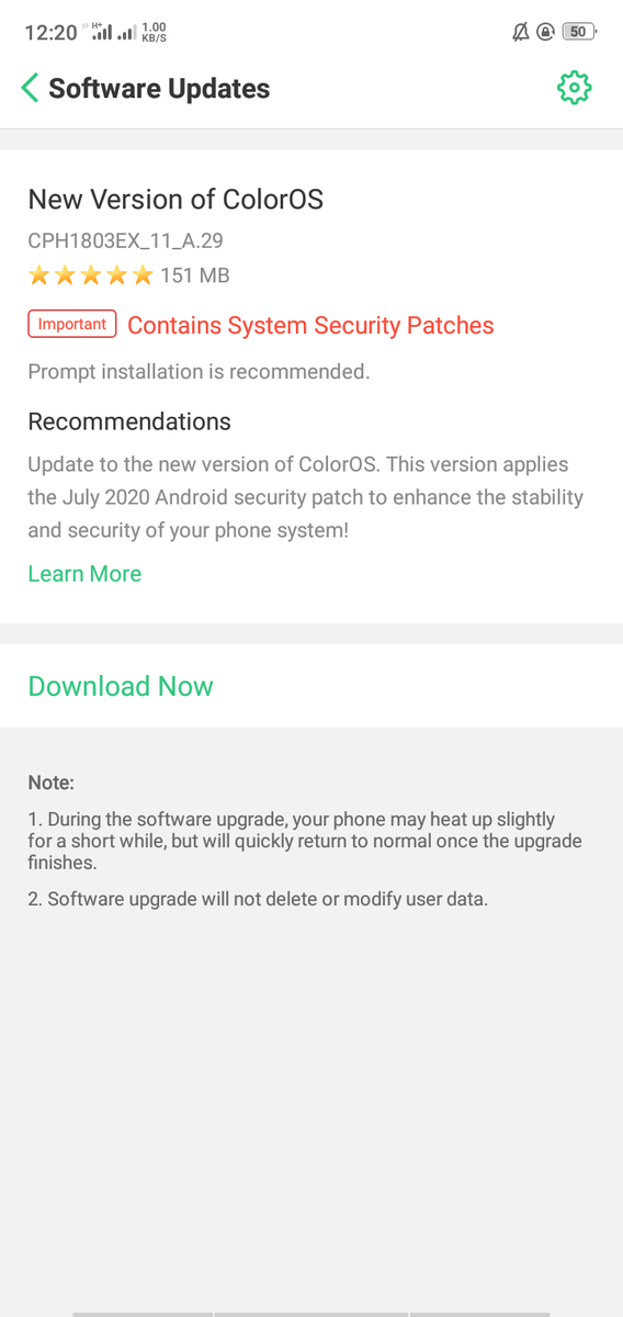rafithetechboss's tweet photo. @OPPOCareIN @oppomobileindia @colorosglobal Oppo A3s devices are getting this july security patch based on Android 8 & #ColorOs 5.2 . But I think all the users are waiting for #ColorOs6 update in #OppoA3s since 2019 . So, what can you do for the users? Please🙏 tell us clearly😊 https://t.co/217QrrQsAM