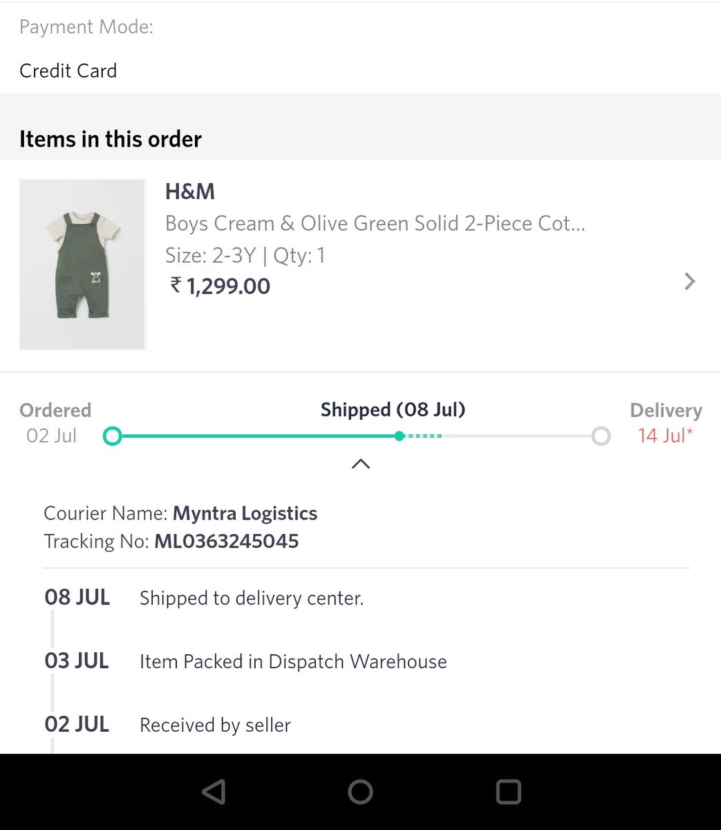 HingerBindiya's tweet photo. #Myntra I've been following up on my 2 orders from last 1 month and ur customer service is the worst. Could you just return my money since you can't deliver the product? Pls don't ask to wait further as it's been a month already. https://t.co/z6RjrGESBG