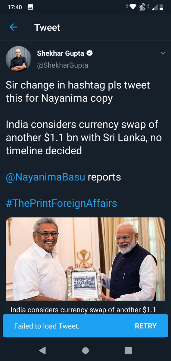GoelBilly's tweet photo. @ShekharGupta Happens, I guess. https://t.co/lbfh2WfrxK