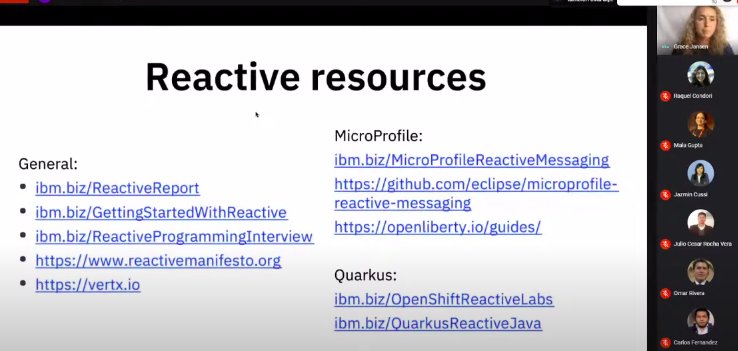 jsebasct's tweet image. Great introduction to #ReactiveArchitecture from @gracejansen27 at @BolivianJUG ! Besides the intro she gives a lot of resources to keep learning.
youtube.com/watch?v=cWEMRB…