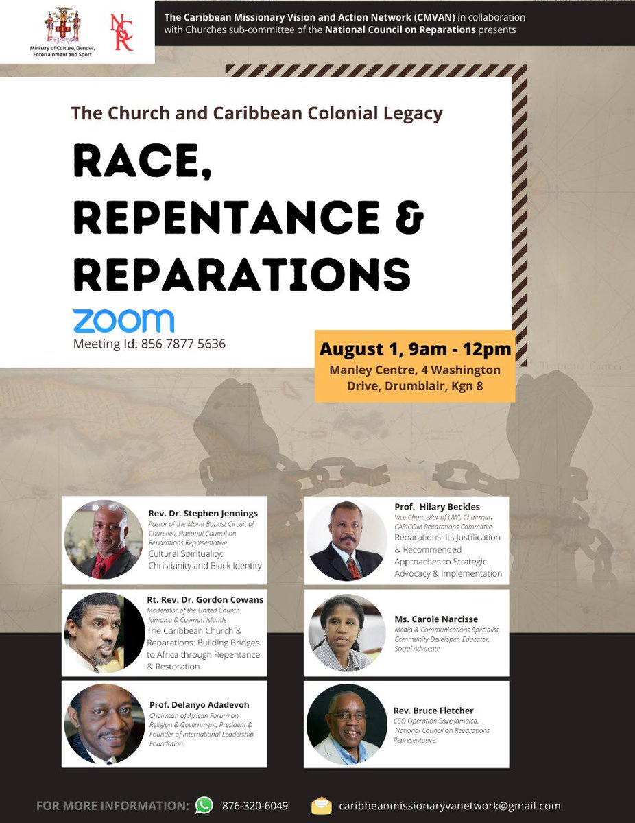 SonjahStanley's tweet photo. #SaveatheDate #ReparationsNow https://t.co/Fb2Z97v1yi