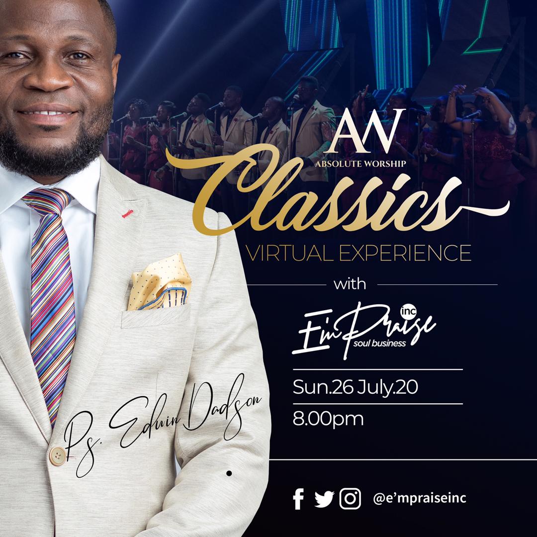 empraiseinc's tweet photo. Fire, presence, power
@EdwinDadson
  
Come if your heart is searching...
Come meet Jesus.
#EmPraiseAWClassics
#EmPraise https://t.co/Os7ehgDCeQ