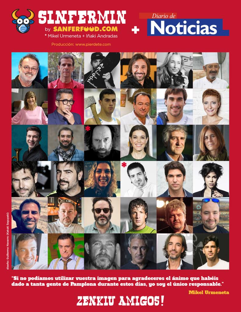 El otro dia celebramos con distancia en la sidreria del mas que amigo Vicente <a href="/KaleanGora/">KALEAN GORA SIDRERIA</a> 💥 el divertido esfuerzo que nos supuso animar un poco Pamplona con el prograna experimento #SINFERMIN by <a href="/sanferfood/">sanferfood</a> + <a href="/NoticiasNavarra/">Diario de Noticias</a> &amp; <a href="/Deporte_navarro/">Deportenavarro.com</a> <a href="/KatukiSaguyaki/">Katuki Saguyaki</a> <a href="/baserriberri/">BASERRIBERRI</a> 👊