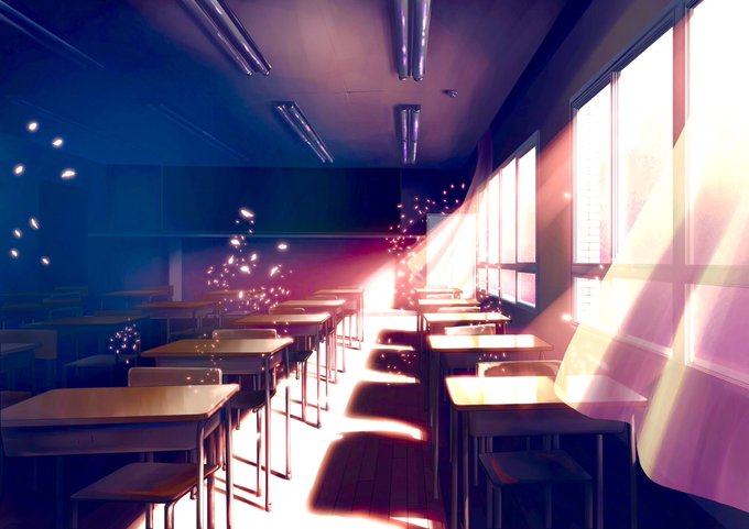 「教室 学校」のTwitter画像/イラスト(古い順)