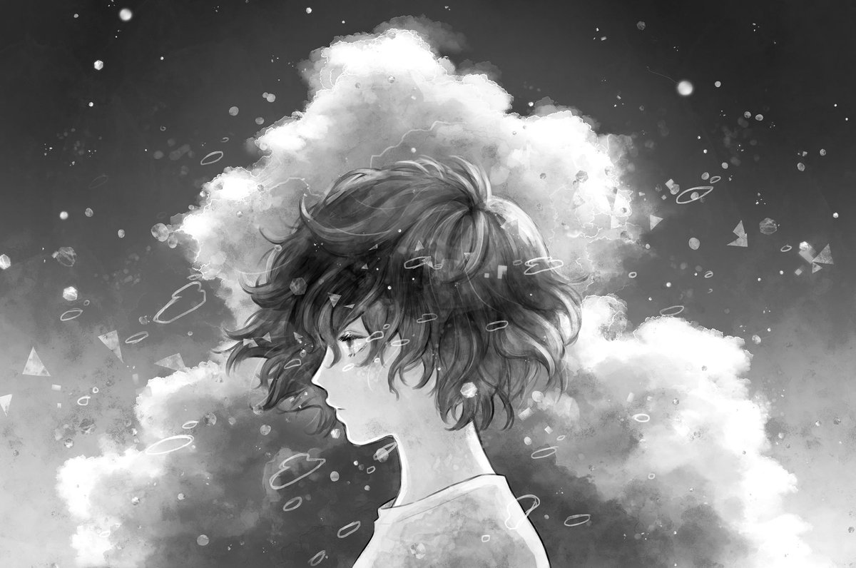 #絵をモノクロにするとかっこいい

これは新鮮 