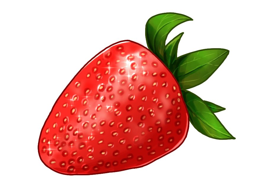 兼子良 イチゴ描きました フリー素材ですので 良かったら使ってください イラスト王国 絵描きさんと繋がりたい フリー素材 イチゴ Food