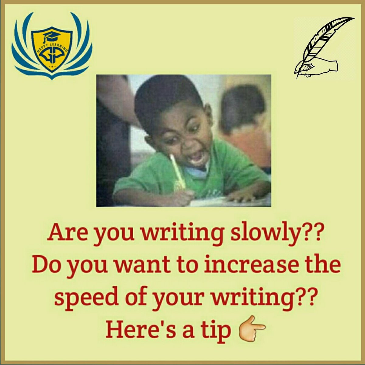 _godsparticle_'s tweet photo. Look at this effective tip.
Just give it a try!😃
#beasuccessfulperson
#speedwriting #handwriting #handwritinggoals #beautifulhandwriting
#thegp #thegodsparticle #afterschoolprogram #afterschoolactivities #preschool #kindergarten #dyslexia #hindiclass #spokenenglishclass https://t.co/rUgFnRsFVB