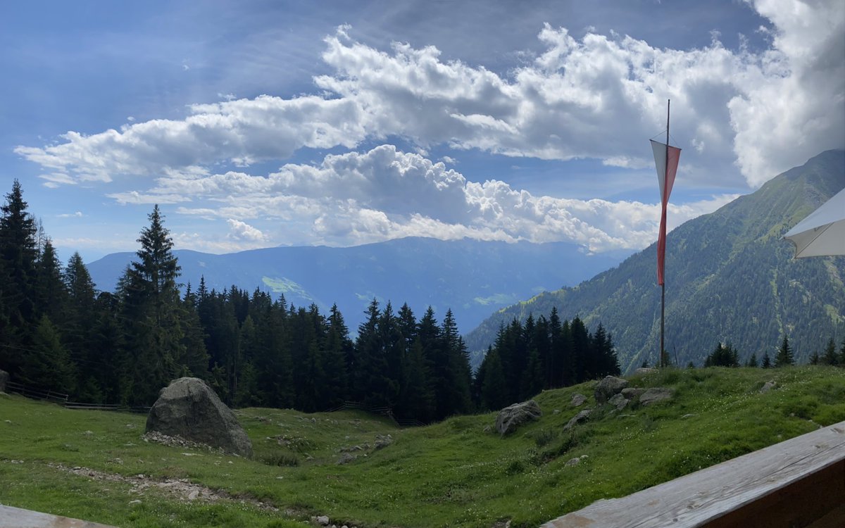 Blick von der #TablerAlm #Südtirol #Vinschgau