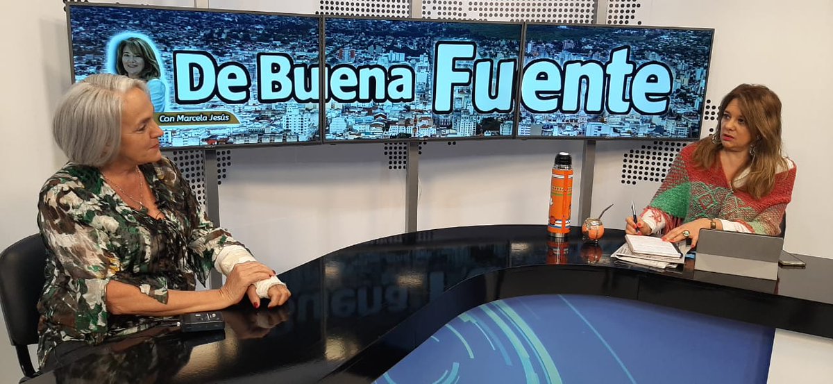 marcelajesus's tweet photo. #DEBUENAFUENTE, De lunes a viernes, de 7 a 9, por Fm Atlántida, 93.5 Mhz, @TV2SALTA, Salta Cable Color y Norte Visión Satelital. Muchas gracias @susanapontussi, Concejal @somosparesok!!! https://t.co/SgCRYaq3T8