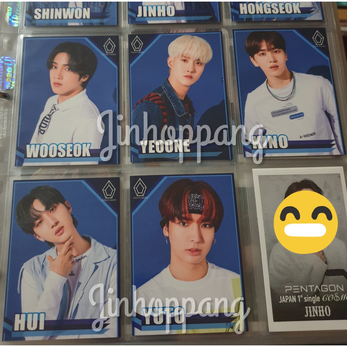 Pentagon Earpods Japan Photocards Available: Wooseok, Yeoone, Kino