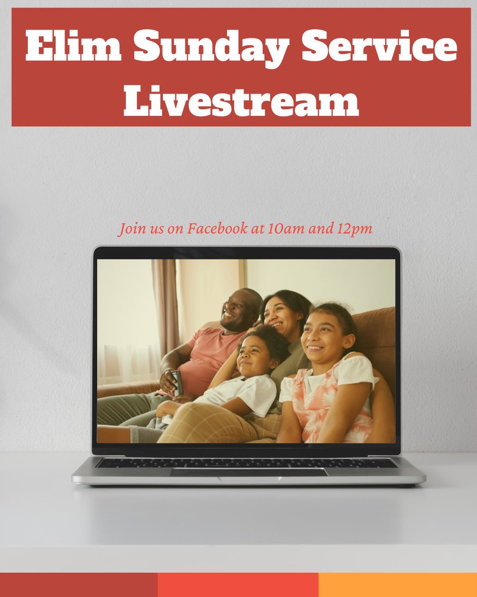 elimtabernacle's tweet photo. Attending church during this time might look a little something like this. Gather the whole family for one of our livestream services tomorrow morning! https://t.co/RMzZ4DbOtE