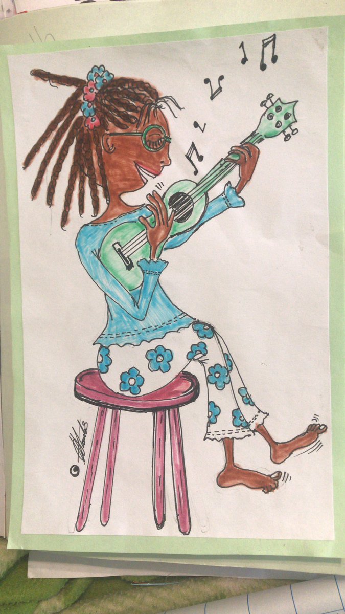 smileybutterfl2's tweet photo. @SimoneLineker  pic No1. Naomi’s cartoon character inspired me to creat others Pics  2-3-4 https://t.co/xrAyVyLrlN