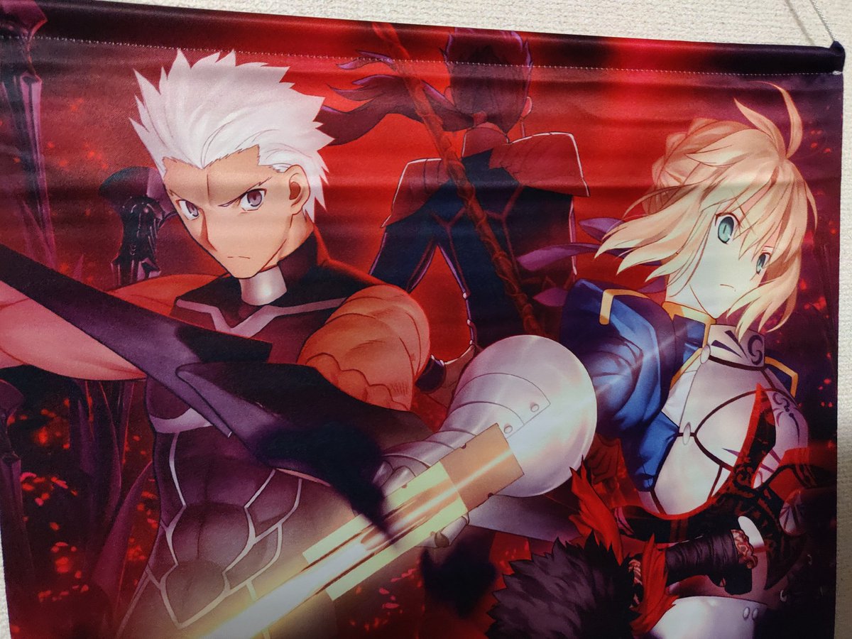 Fgo Fate展でランサーくんのタペストリーはないのかと がっかりしつつアーチャーがい オカザキ 9 19 のイラスト