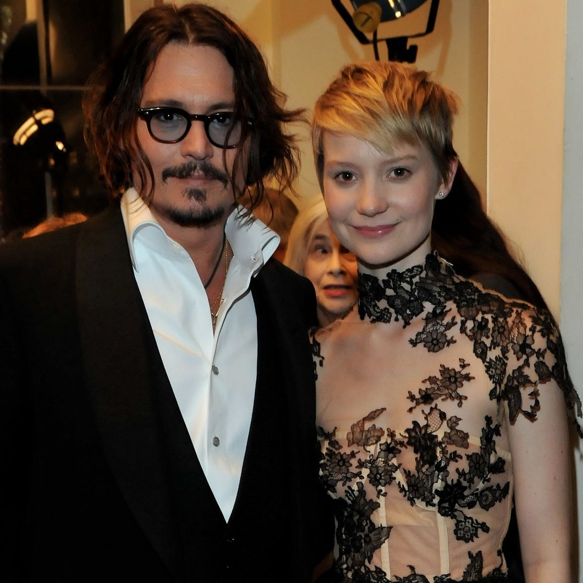 "He's such a wonderful person. And a really lovely guy and makes you feel very comfortable, and easy to talk to." - Mia Wasikowska