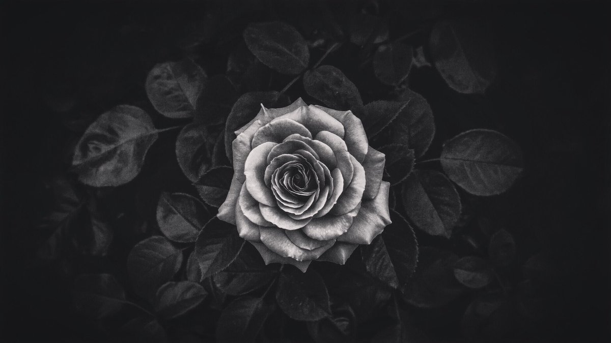 写真をモノクロにするとかっこいい