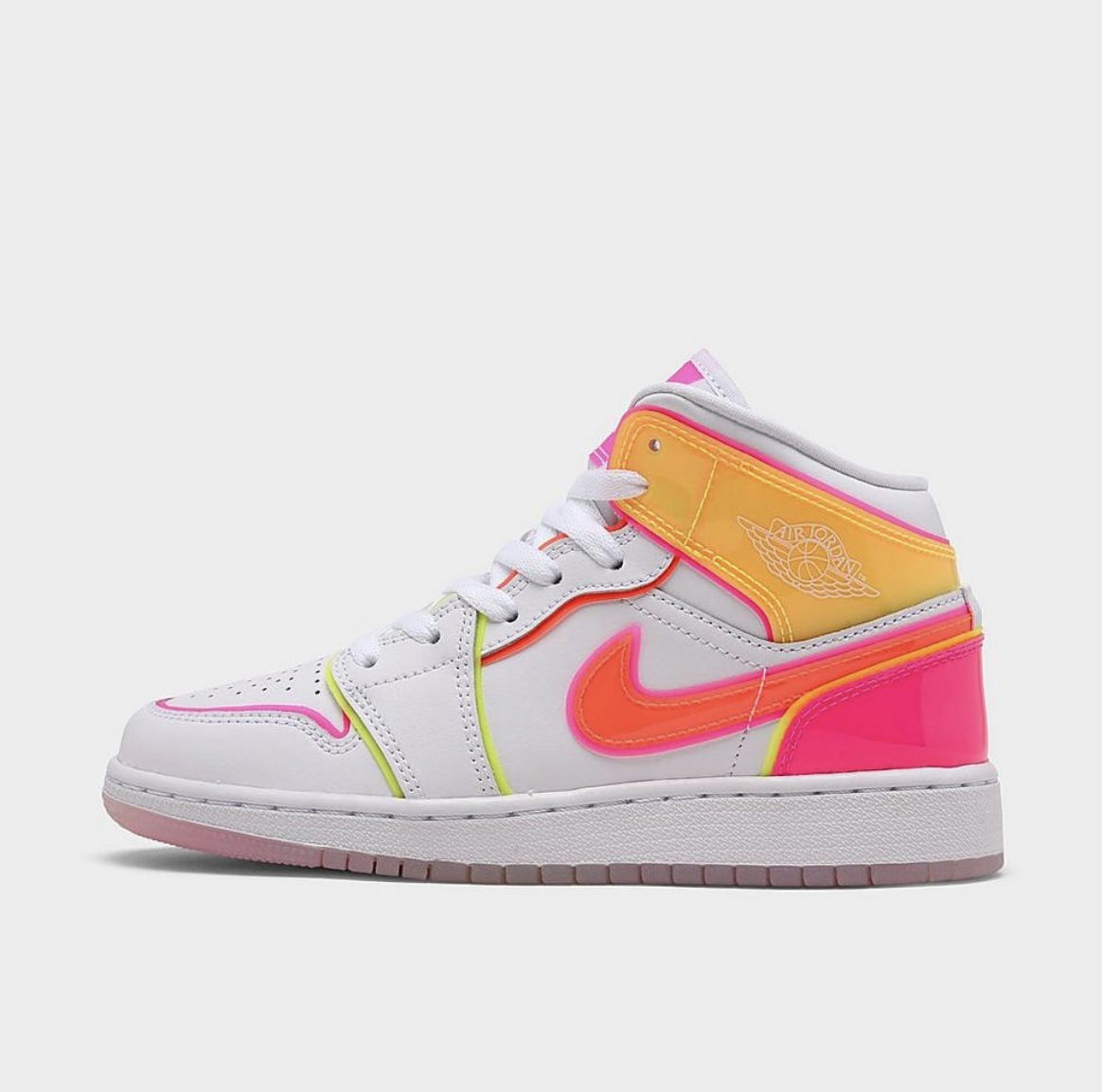 jordan mid edge glow white pink