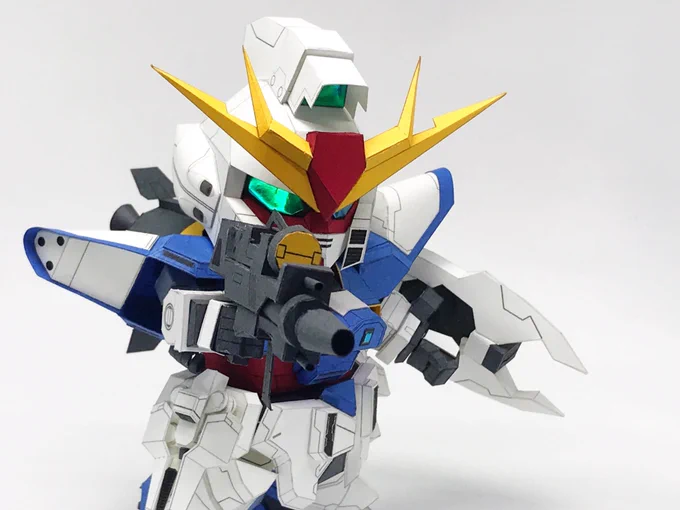 SD ドレッドノートガンダム 完成しました〜 #ペーパークラフト #SDガンダム 