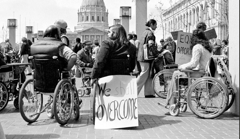 Decades after America had its first physically disabled president, disability rights activists were determined to change things.Inspired by the success of the Civil Rights Movement, they knew they had to make America accessible. So they created their own Civil Rights movement.