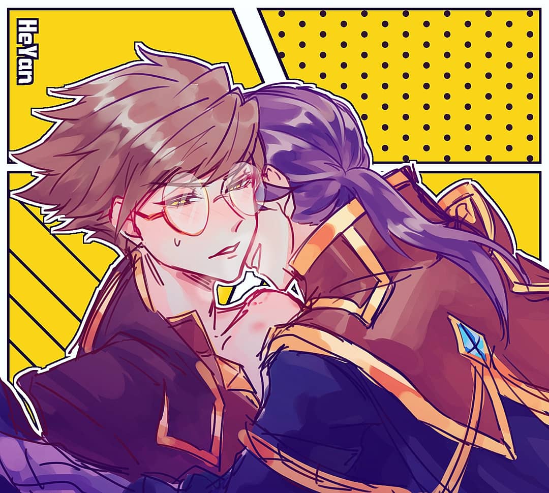 HeYan404_'s tweet photo. #AoV #rov #Quillen #Thorne #QuillenThorne https://t.co/fNPRn1C0uT