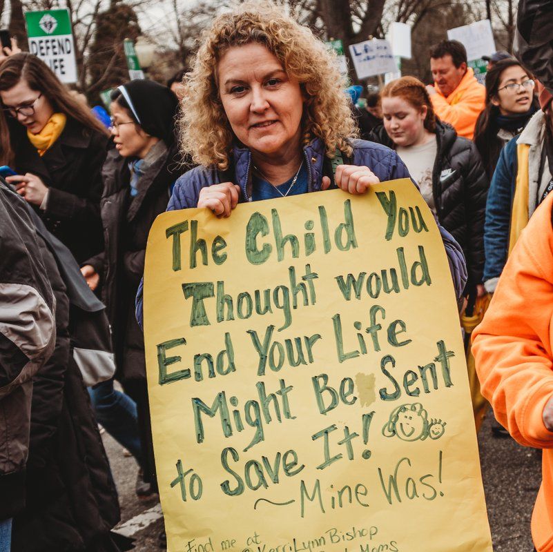 March_for_Life's tweet photo. Gifts sometimes come from the most unexpected of places! https://t.co/OcGuTjx7z7