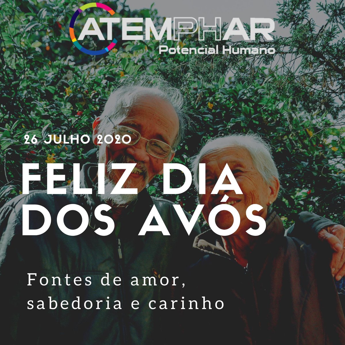 atemphar's tweet photo. Feliz dia dos avós a todos e especialmente àqueles que estão connosco nesta missão.

#saúde #vidasaudavel #longevidade #potencialhumano #BemEstar #Atemphar #AssociaçãoJuvenilPotencialHumano #diadosavós https://t.co/IAXA3QA2yr
