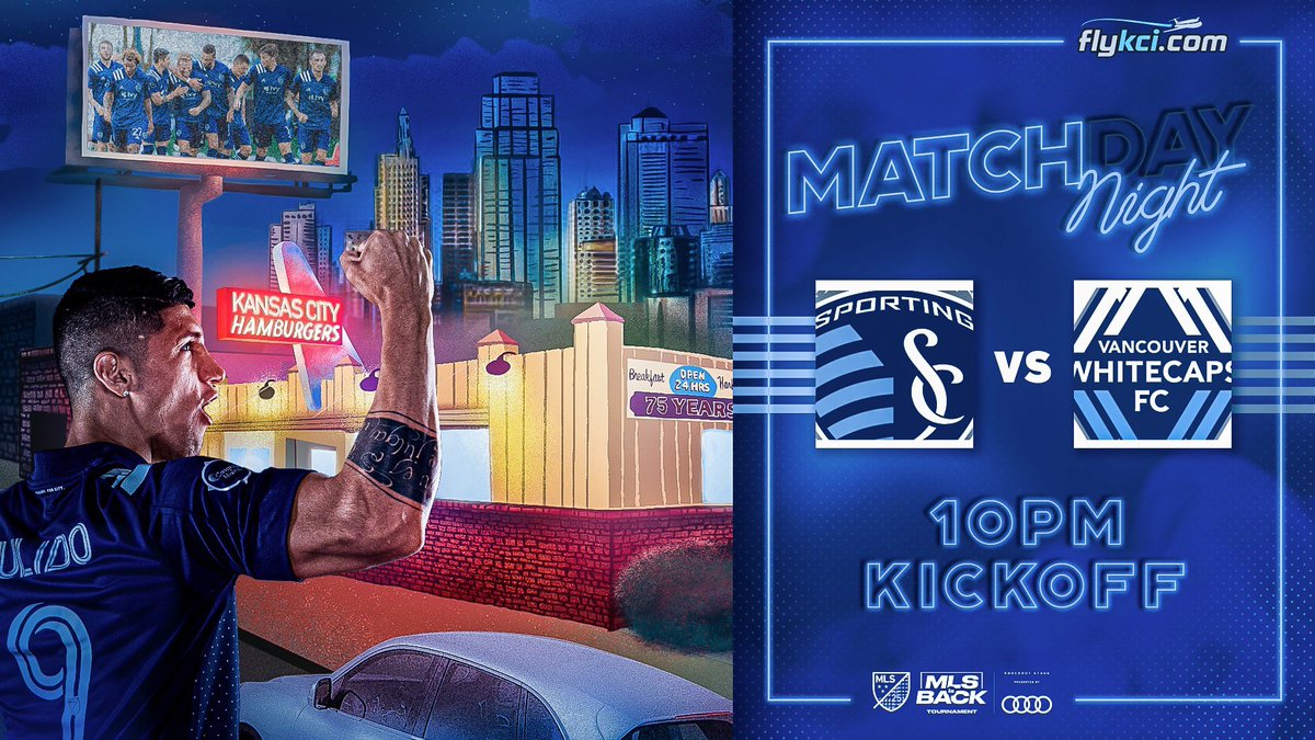 SportingKC's tweet photo. Tonight.

#SKCvVAN for a berth in the quarterfinals. // #FlyKCI https://t.co/nGvlPFTKvD