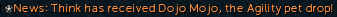 Think_RS's tweet photo. Woo, acquired Dojo Mojo at 47.3m xp, onwards to 120! https://t.co/6m0IIp4GfJ