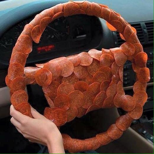 thepalehunter's tweet photo. Grab life by the wheel, and if that wheel is made of pepperoni all the better. #SundayFeels #sundayvibes #pepperoni #DefundThePolice #PizzzaGate https://t.co/TWwAElNXHe