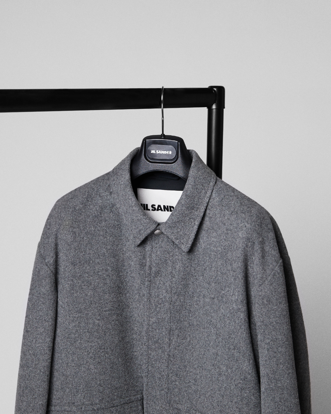 jilsander wool shirt jacket size44 - ブルゾン