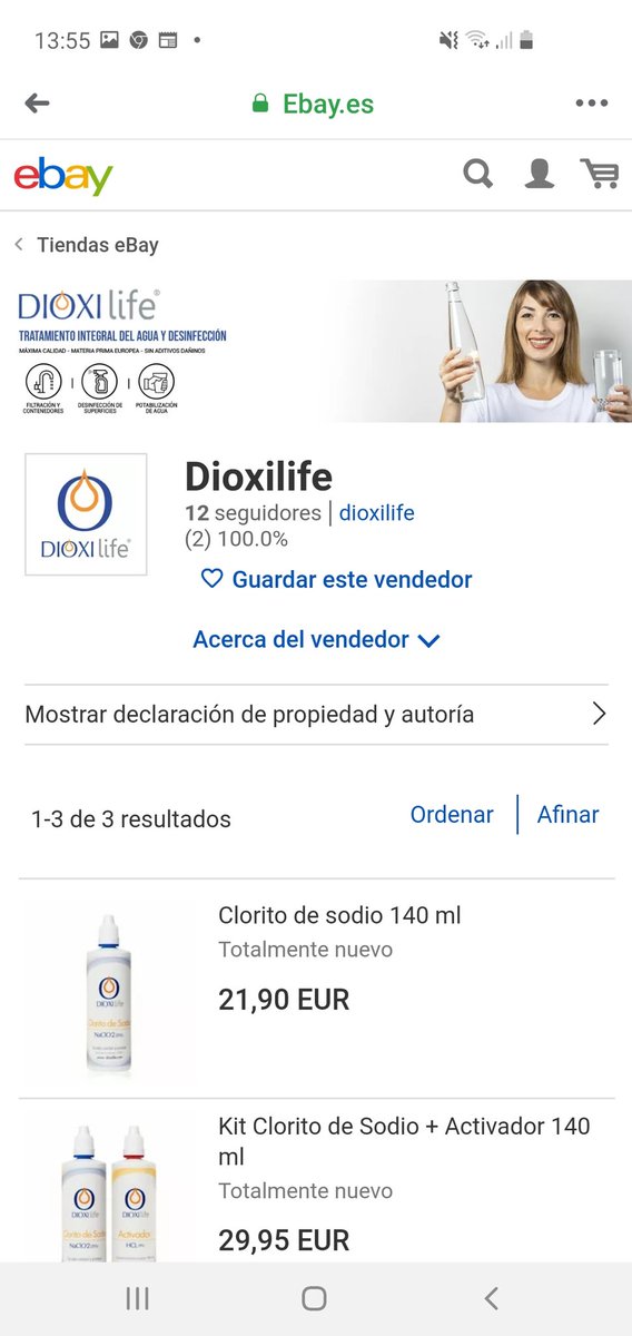 fionapettit71's tweet photo. @eBayNewsroom @ebayespanol 

You are selling the toxic #BLEACH product #Dioxilife belonging to charlatan #AndreasKalcker
 
He is poisoning people with BLEACH, claiming it cures #COVID19 #Autism #Cancer 👇

https://t.co/XiyIF5xvpw

https://t.co/cEOjoTstJV https://t.co/Y0EkxxJAxm