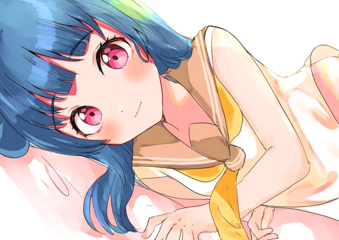 #絵を彩度100にすると超派手 
凄いことになった 