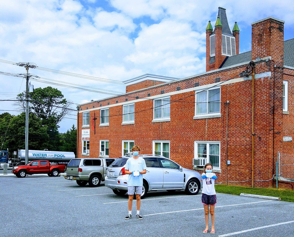 HampsteadsLFP's tweet photo. We are so thankful for friends who are able to help us at the pantry when we cannot be there. The Wilk family gave away $150 in gift cards to the Hampstead Farmers’ Market yesterday and stocked the pantry shelves for us. Thank you! https://t.co/kO3LnX189x