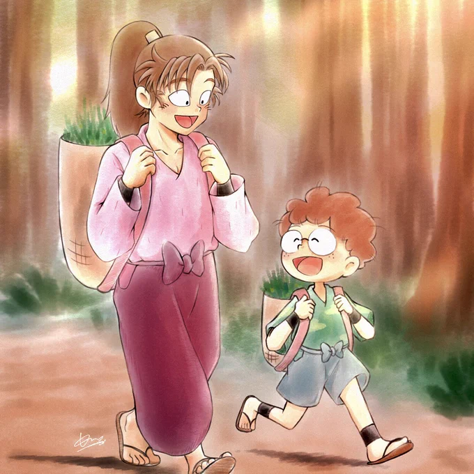 六年生たちはみんなとっても個性が強いけどいざとなると頼れるお兄さんたちで後輩を大切に思ってるのが素敵だなと思う。その中でも不運な保健委員会が好きですな。伊作と乱太郎は見ててホッコリする#忍たま 