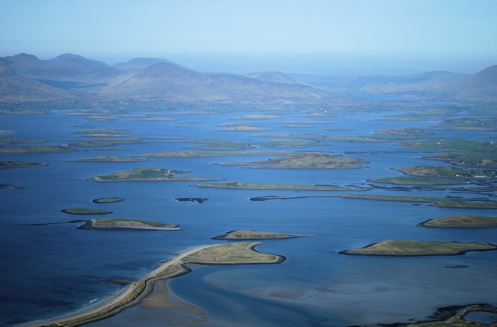 13 months ago on a glorious Summer day I decided to climb Croagh Patrick. I didn't make it to the summit but this is the magnificent view I was confronted with as I descended the mountain. God rewards the effort #ReekSunday #Mayo