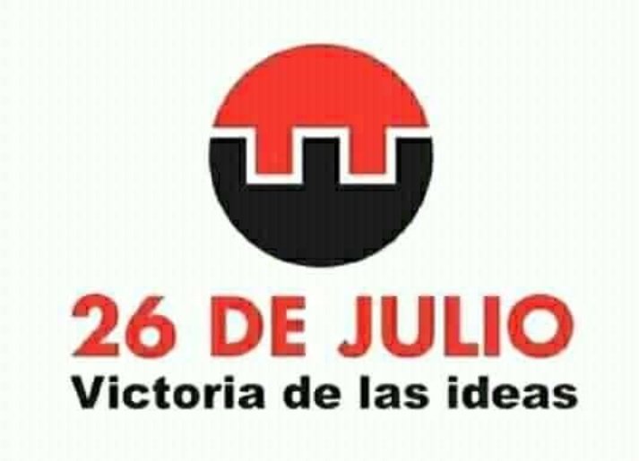 ' El Moncada nos enseñó a convertir los reveses en victorias'
26 De Julio victoria de las ideas
#VivaCubaLibre
#UnidosEnVictoria
#DeZurdaTeam
#Cuba🇨🇺❤️🖤❤️🖤