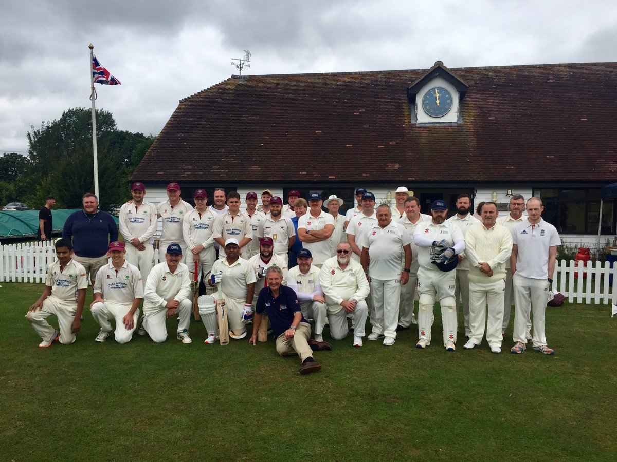 robwatsham's tweet photo. One year ago today, the @HelpforHeroes cricket team arrived at @stoneinoxney to take on the mighty #stonearmy An honourable draw was the order of the day. Roll in 13th September for the replay https://t.co/cGJHwe85EO