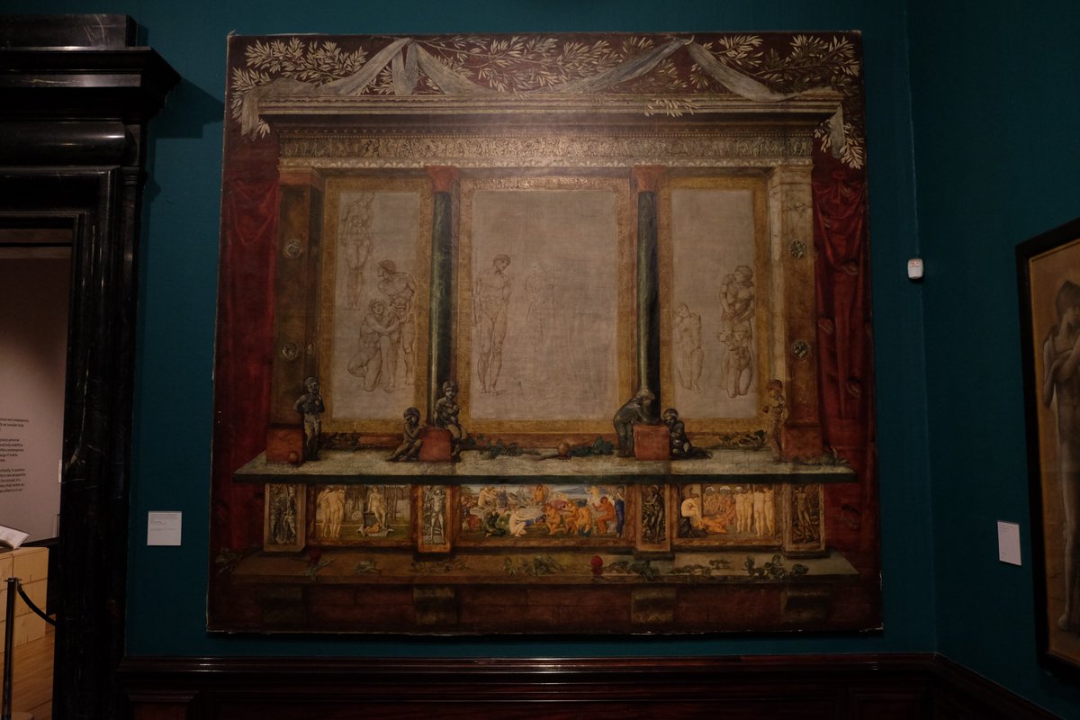 The Judgement of Paris'The Story of Troy'. Unfinished painting by Edward Burne-Jones, 1870-1898.  @BM_AG  #paintings  #art  #mythology  #classics