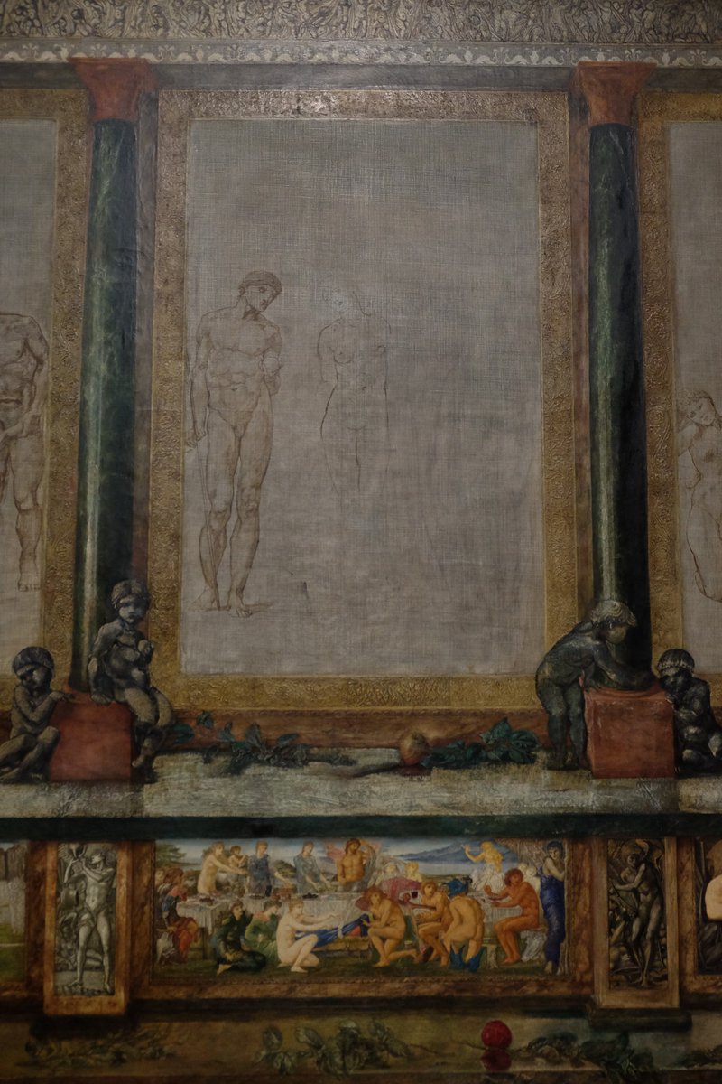 The Judgement of Paris'The Story of Troy'. Unfinished painting by Edward Burne-Jones, 1870-1898.  @BM_AG  #paintings  #art  #mythology  #classics