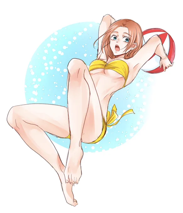 水着の女の子 