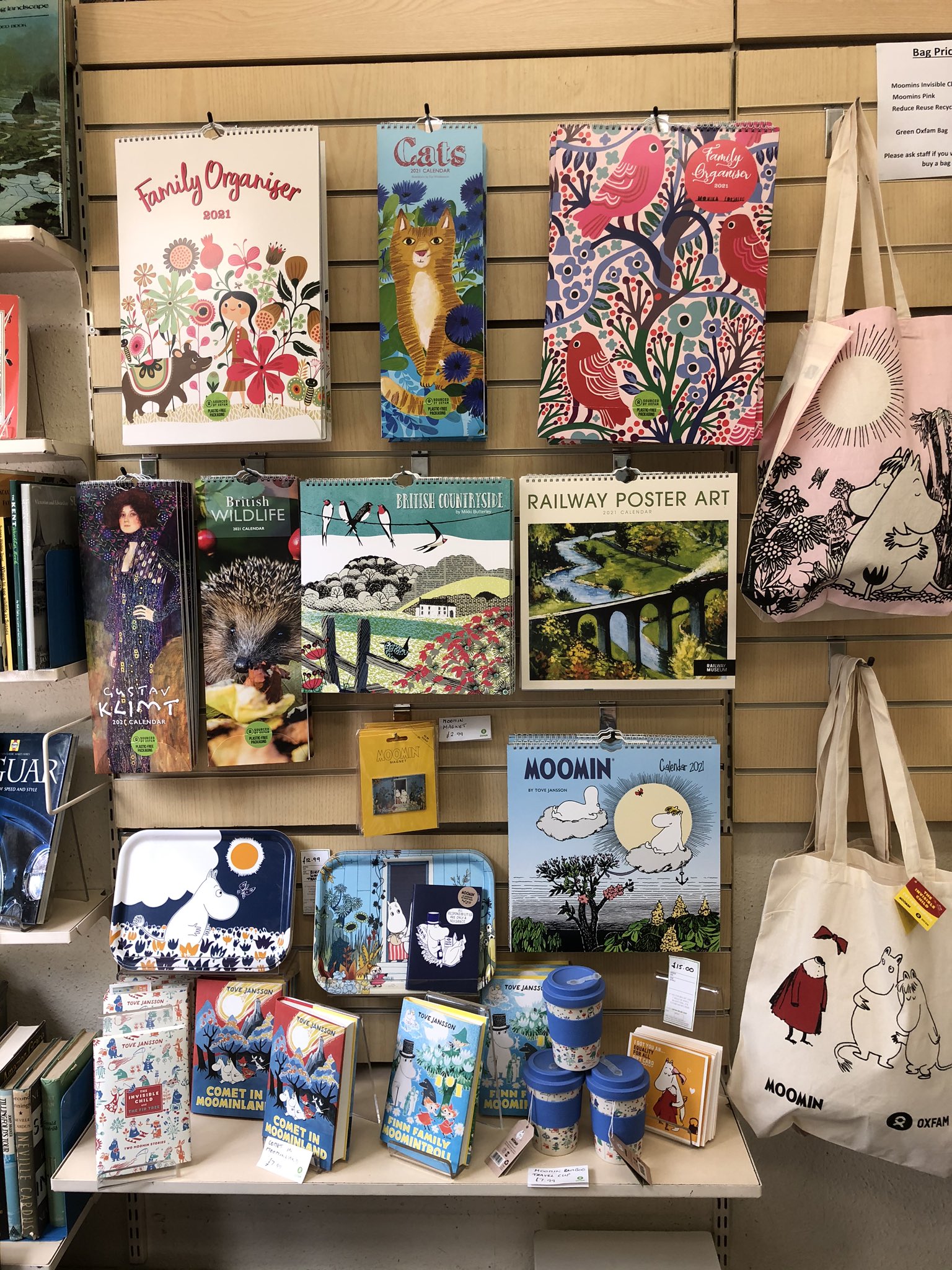 Oxfam Bookshop Tw On Twitter 2021 Calendars All Things Moomin What S Not To Like moomin calendar 2021 oxfam