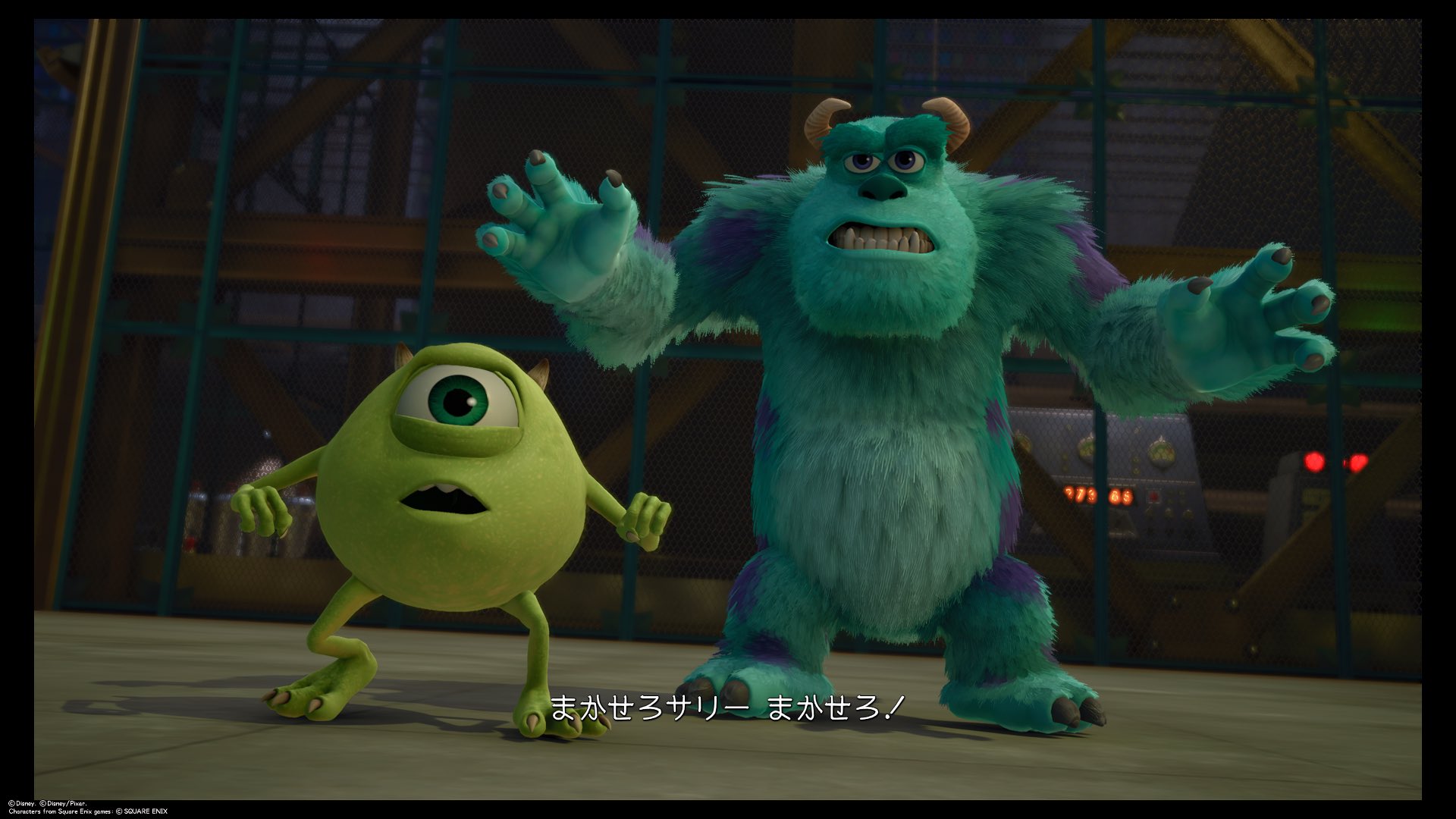 晴れのちコハレ モンスターズインク終わってエルサ追っかけ中 Kh3 T Co Arw62hjri4 Twitter
