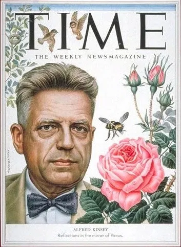 HowSxGotScrewed's tweet photo. #DYK #AlfredKinsey’s 1948 #SexualBehavior in the #HumanMale normalized #humansexuality & freed #men from the #stigma of #abnormality, which was shown to be #fake? Nearly all men did #solosex/#masturbation. More than 1/3 had #orgasm from #samesex sex. #gayhistory #histsex #kink https://t.co/p91oGKnW6X