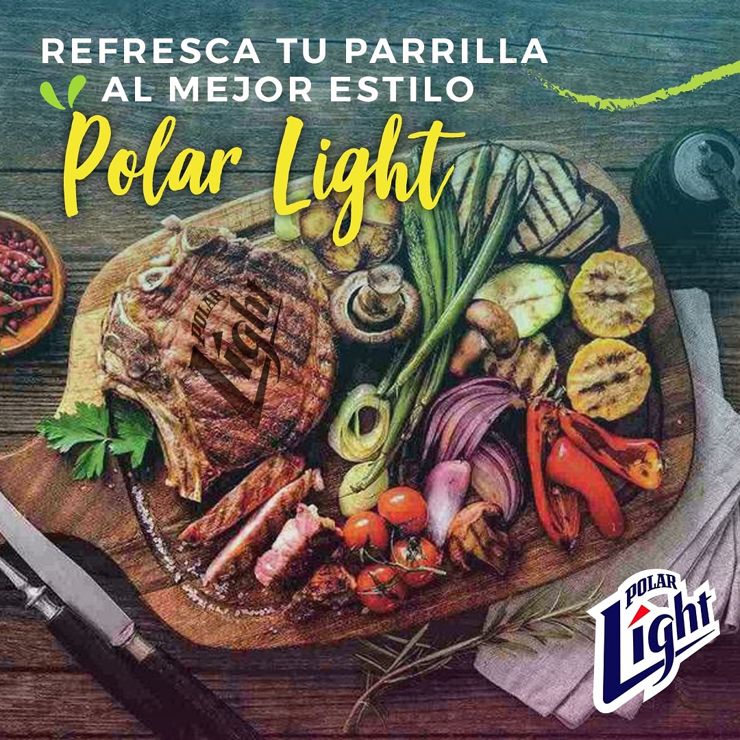 PolarLightVE's tweet photo. Este mes la parrilla lleva el sello Polar Light, porque todo el mundo sabe que una buena carne se acompaña con una cerveza refrescante.

¿Te la vas a perder?

#ModoIN #ParrillaOn #PolarLight #DíaDelParrillero https://t.co/TnQuCHhWu8
