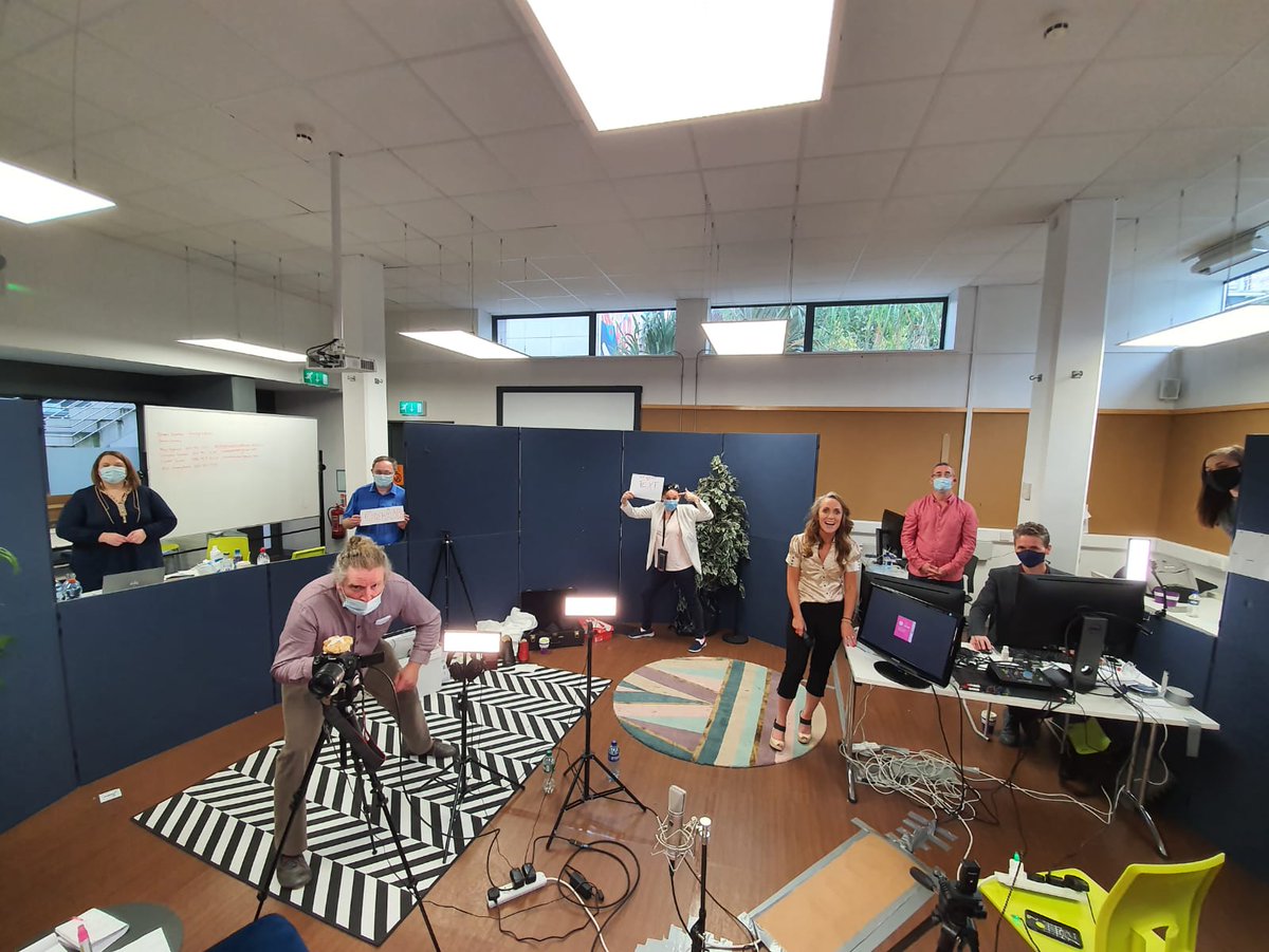 Gwen's eye view. This is our amazing team who are making this happen. I've just taken over social media for two minutes to post this...as they won't!

Show your love ❤️ for these amazing humans. Gwen

Teamwork makes the dream work!